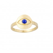 Δαχτυλίδι Σε Κίτρινο Χρυσό 14K Aloro (RI307 - ΖΧ1787)